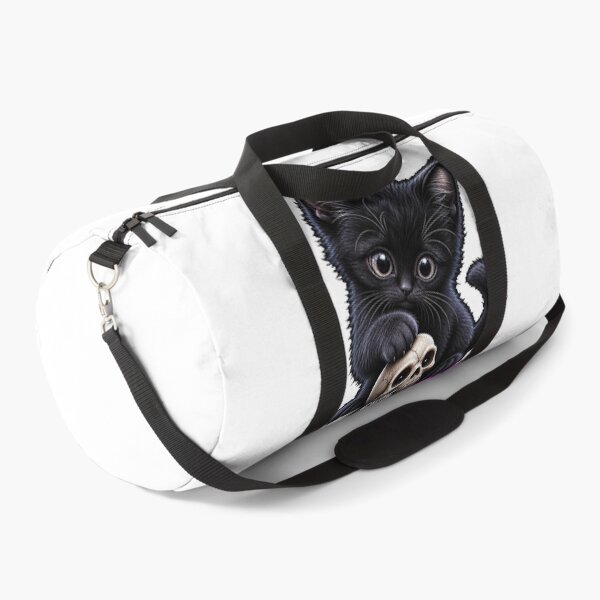Item preview, I'm adorable, ask my last human – Gothic black cat designed and sold by CR3@TIX-BOUTIK.