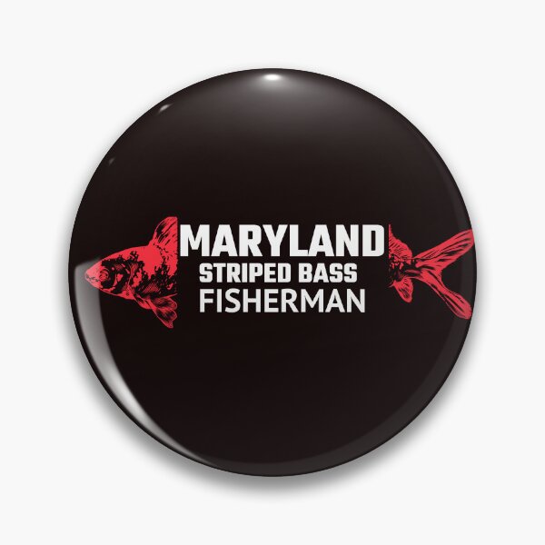 Item preview, MARYLAND STRIPED BASS FISHERMAN designed and sold by JamiesLocker.