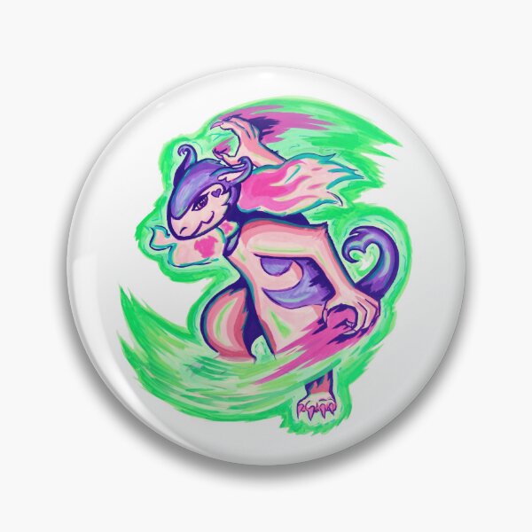 Item preview, Pastel Neon Fantasy Lizard Creature designed and sold by Menagerie-Neon.