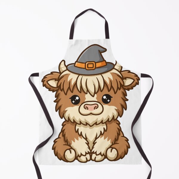 Item preview, Moo-tiful Spooky Season - Cute Witchy Highland Cow Halloween PNG designed and sold by HoMya.