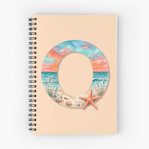Item preview, Coastal Initial O Beach Ocean Monogram Seashell Personalized Design designed and sold by Sea Gem.