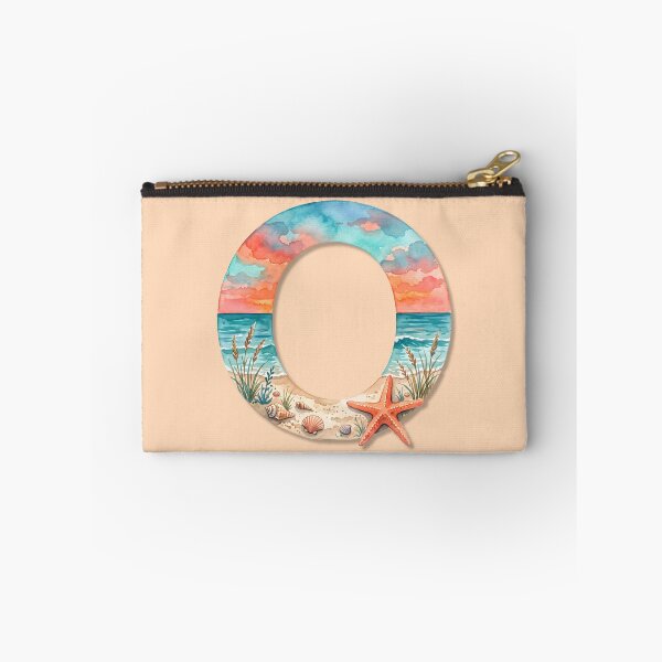 Item preview, Coastal Initial O Beach Ocean Monogram Seashell Personalized Design designed and sold by Sea Gem.