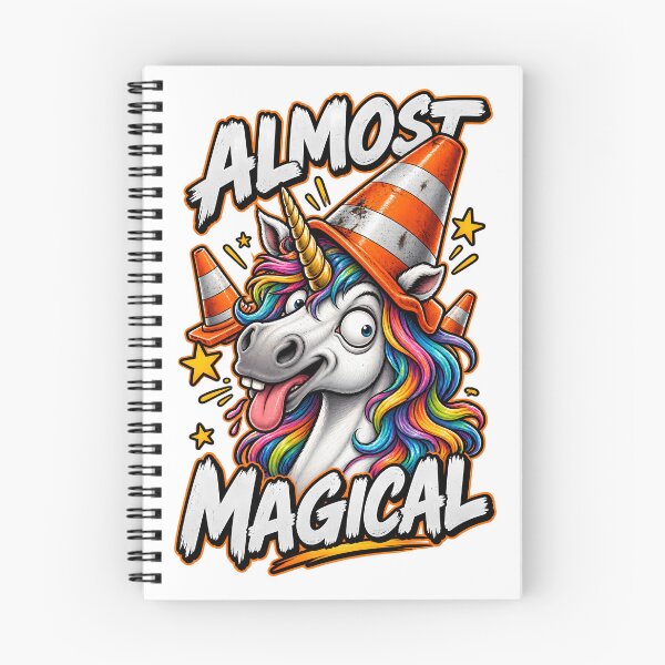 Item preview, Almost Magical Unicorn – Funny Horse Traffic Cone Hat designed and sold by Irysek.