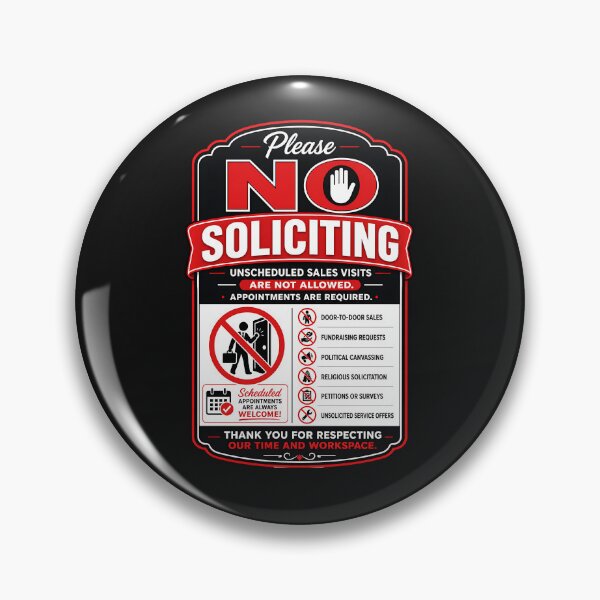 Item preview, No Soliciting designed and sold by BestCoolStuff.