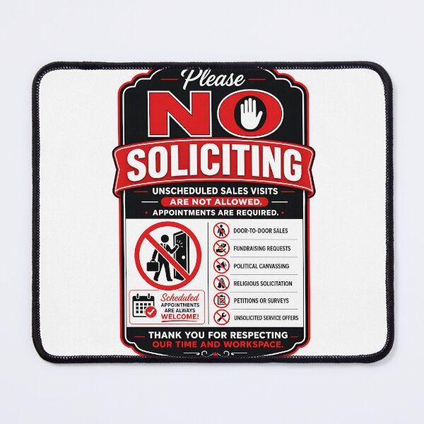 Item preview, No Soliciting designed and sold by BestCoolStuff.