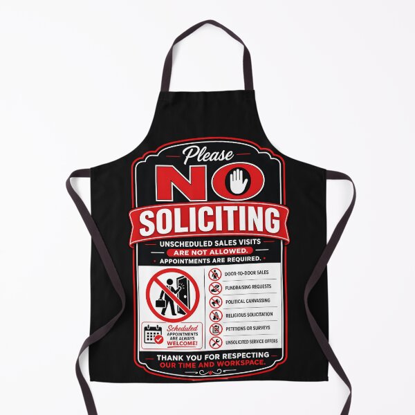 Item preview, No Soliciting designed and sold by BestCoolStuff.