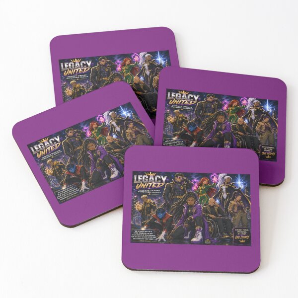 Item preview, Legacy United – Stronger Together Christian Superhero Art designed and sold by     Crowned Canvas Studio ⭐ .