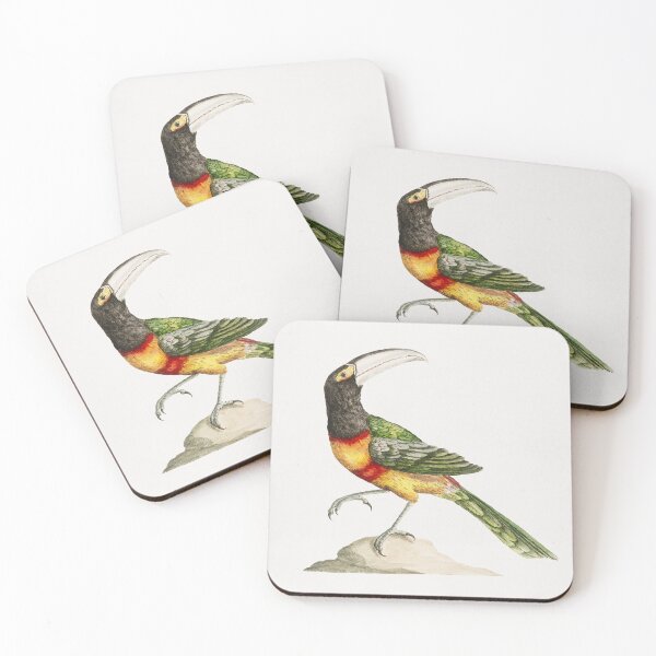 Item preview, Vintage Green Toucan Print designed and sold by Gilmour-Prints.