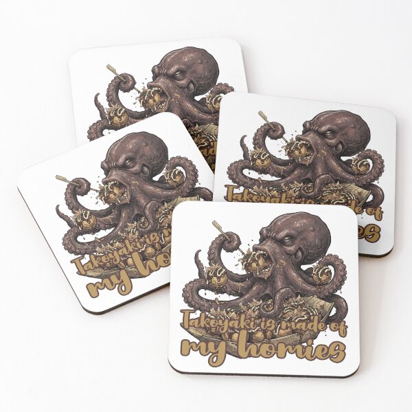 Item preview, Takoyaki Is Made of My Hummies – Funny Octopus Food Lover Design designed and sold by LOVEARTDESIGN.