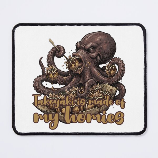 Item preview, Takoyaki Is Made of My Hummies – Funny Octopus Food Lover Design designed and sold by LOVEARTDESIGN.
