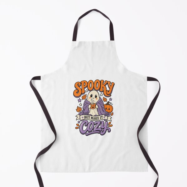 Item preview, Spooky But Make It Cozy - Cute Ghost in Blanket designed and sold by Zenith Design.