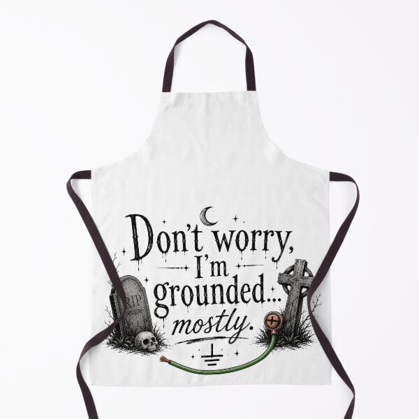 Item preview, Don’t Worry I’m Grounded Mostly designed and sold by GraveyardGlam.