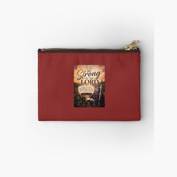 Item preview, Be Strong in the Lord – Ephesians 6:10 KJV | Christian Faith Art designed and sold by     Crowned Canvas Studio ⭐ .