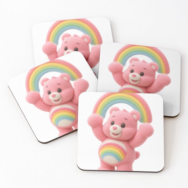 Item preview, Care Bears - Cheer Bear - Fluffy Fan Art designed and sold by Creepy Princess Creations.