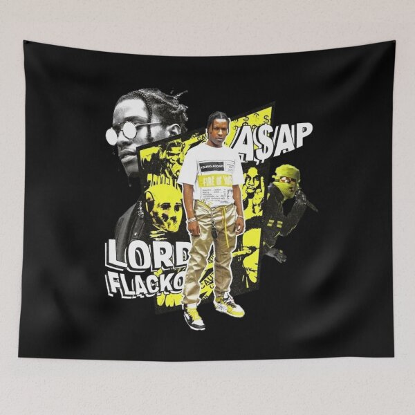 Item preview, ASAP Rocky Fashion Hip Hop Vintage Retro Graphic designed and sold by Mnx6.