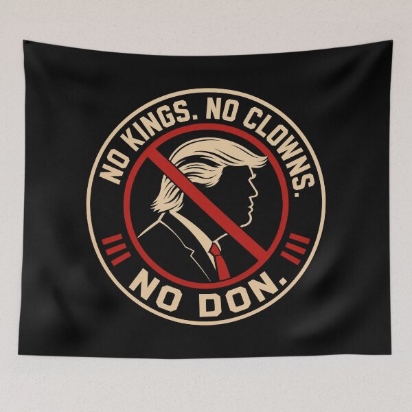 Item preview, Canadian/ US Anti-Trump Pride – No Kings No clowns designed and sold by TEEJAMBOREE.