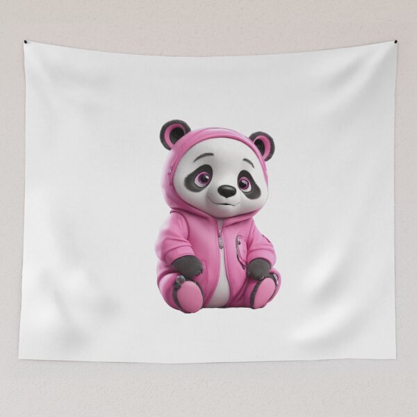 Item preview, Pink Panda designed and sold by Greta Lobodzinska.