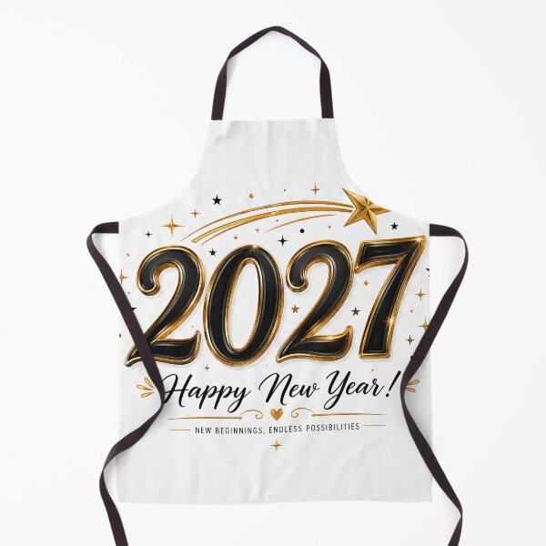 Item preview, Elegant Happy New Year 2027 designed and sold by TinyWeird.