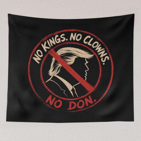 Item preview, Canadian/ US Anti-Trump Pride – No Kings No clowns designed and sold by TEEJAMBOREE.