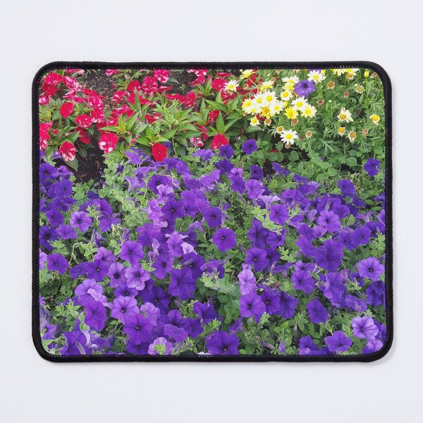 Item preview, Red, Yellow, Purple Flowers with greenery – Colorful Floral Photography designed and sold by Khadique.