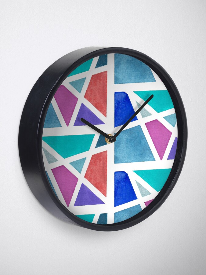 Alternate view of Digitized Original Watercolor Painting Clock
