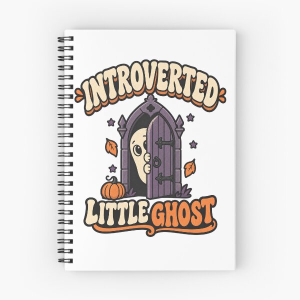Item preview,  Introverted Little Ghost - Cute Shy Halloween Spirit designed and sold by Zenith Design.