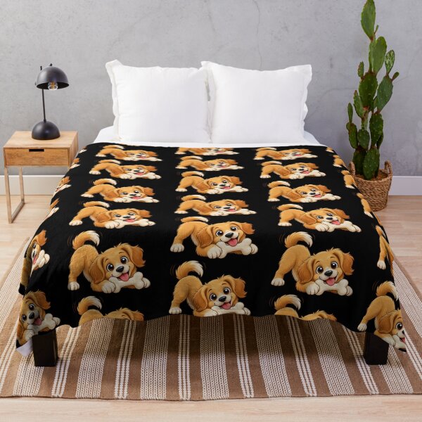Item preview, Cute puppy - Dog playing with a bone designed and sold by The-Radiologist.