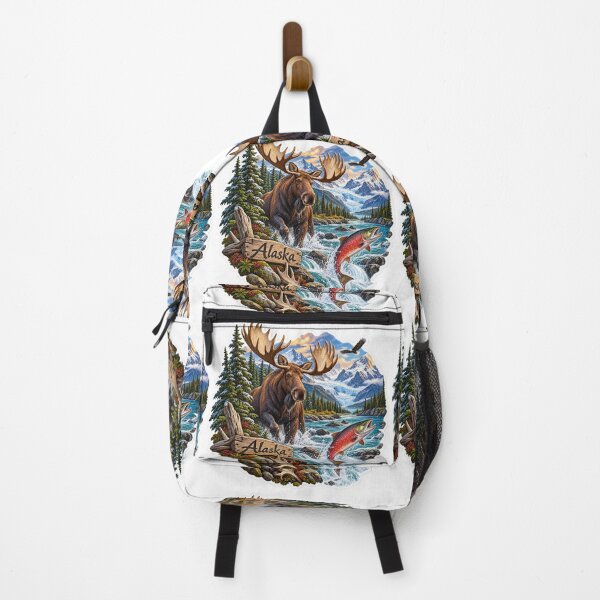 Aperçu de l'œuvre Chasse et pêche en Alaska créée et vendue par Whimspired By Paxx.