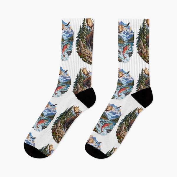 Item preview, Alaska Hunting & Fishing designed and sold by Whimspired By Paxx.