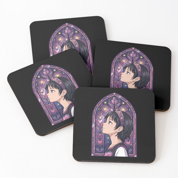 Item preview, Shizuka Kuze Takopi Original Sin Starry Purple Stained Glass designed and sold by mildaclairmo.