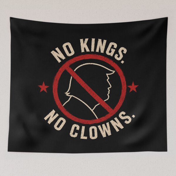 Item preview, Canadian/ US Anti-Trump Pride – No Kings No clowns designed and sold by TEEJAMBOREE.