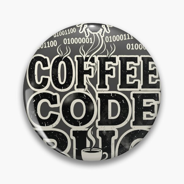 Item preview, Coffee Code Bug Vintage Tee designed and sold by DIUMERI.