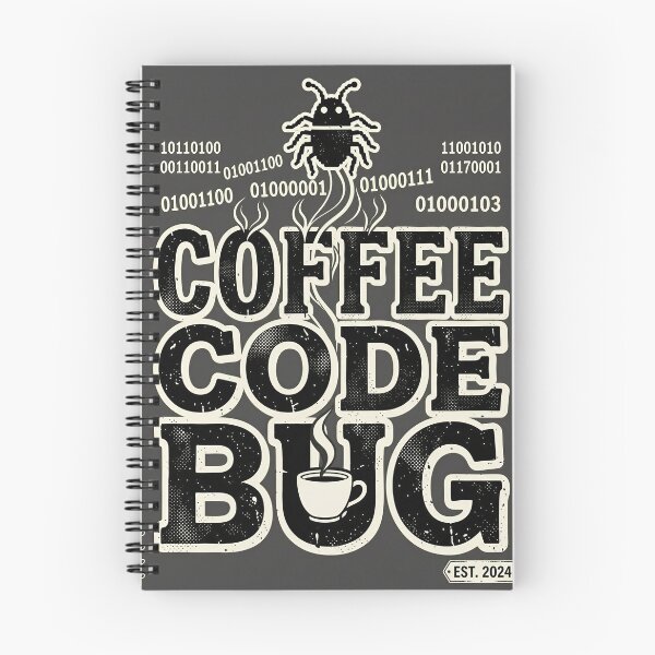 Item preview, Camiseta vintage Coffee Code Bug designed and sold by DIUMERI.