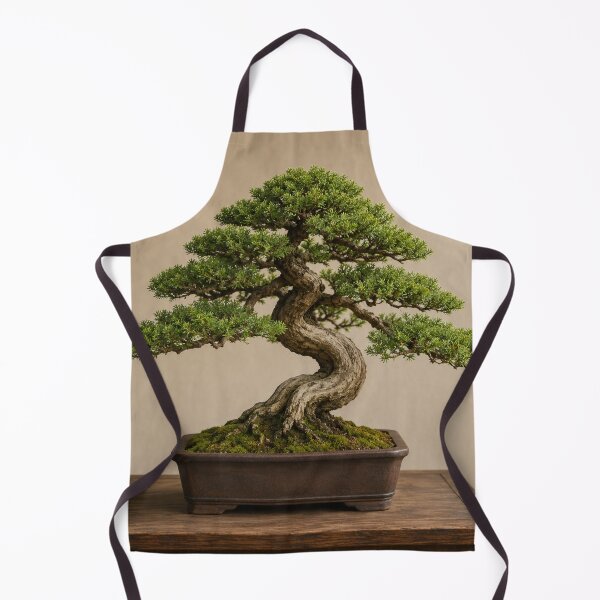 Item preview, Zen Bonsai Art Print - Stillness in Miniature Wall Decor designed and sold by Purrfecta.