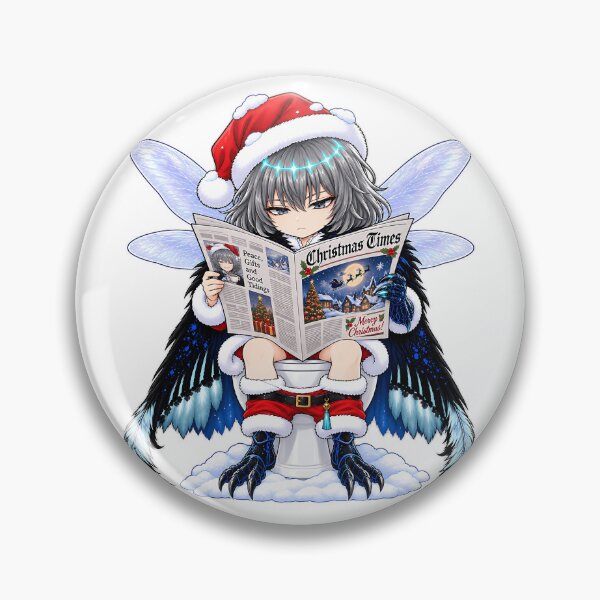 Item preview, Oberon Vortigern Fate Grand Order Christmas Newspaper Humor designed and sold by mildaclairmo.