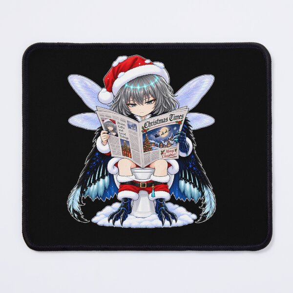 Item preview, Oberon Vortigern Fate Grand Order Christmas Newspaper Humor designed and sold by mildaclairmo.