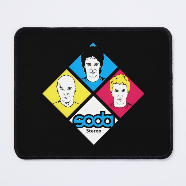 Item preview, Soda Stereo Argentine Rock Band Pop Art Diamond Graphic designed and sold by RakeshPatelArt.