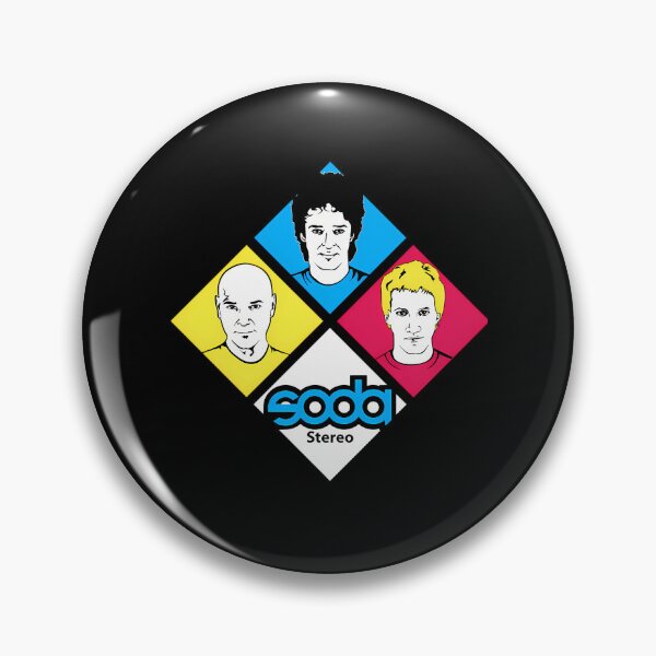 Item preview, Soda Stereo Argentine Rock Band Pop Art Diamond Graphic designed and sold by RakeshPatelArt.