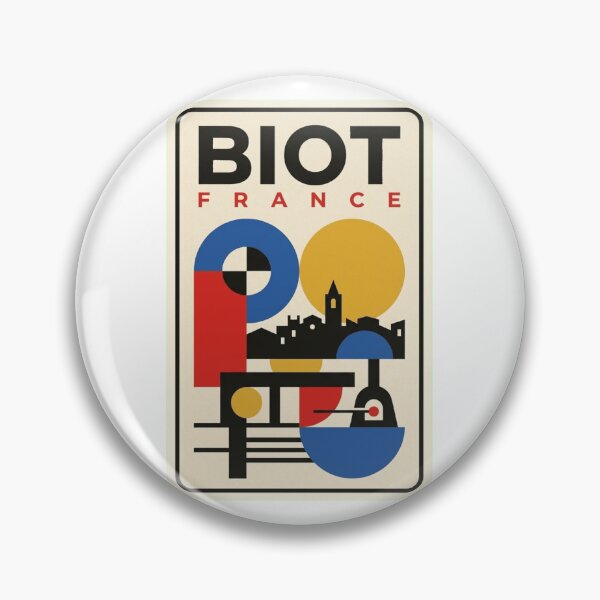 Item preview, Retro Biot Bauhaus Geometric Skyline designed and sold by k3rstman1.