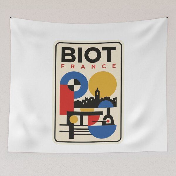Item preview, Retro Biot Bauhaus Geometric Skyline designed and sold by k3rstman1.