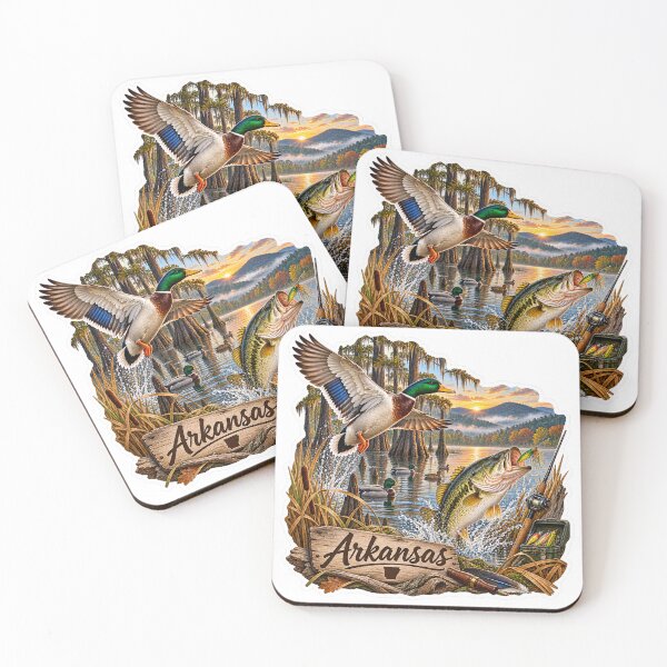 Item preview, Arkansas Hunting & Fishing designed and sold by Whimspired By Paxx.