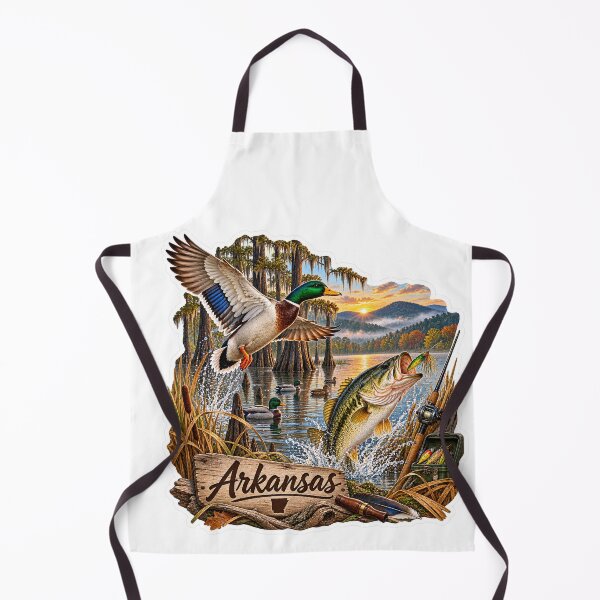 Item preview, Arkansas Hunting & Fishing designed and sold by Whimspired By Paxx.