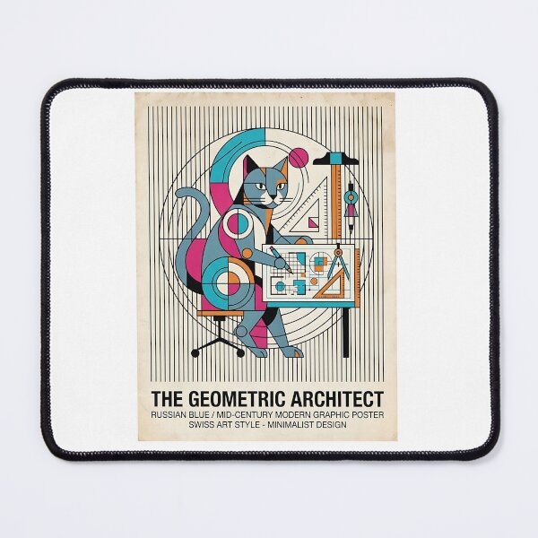 Item preview, Russian Blue Architect designed and sold by PictoVibe.