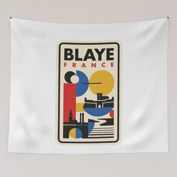 Item preview, Retro Blaye Bauhaus Geometric Skyline designed and sold by k3rstman1.