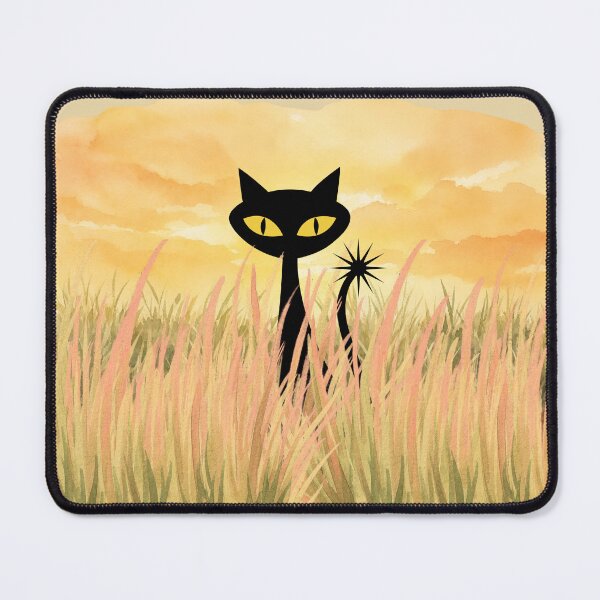 Item preview, Spooky-Cool Cat under autumn sky designed and sold by 247DesignStudio.