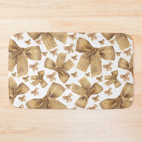 Item preview, Burlap Bow Seamless Pattern designed and sold by shazdesign24.
