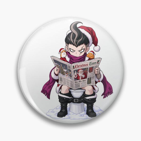 Item preview, Gundham Tanaka Danganronpa Christmas Newspaper Humor designed and sold by mildaclairmo.