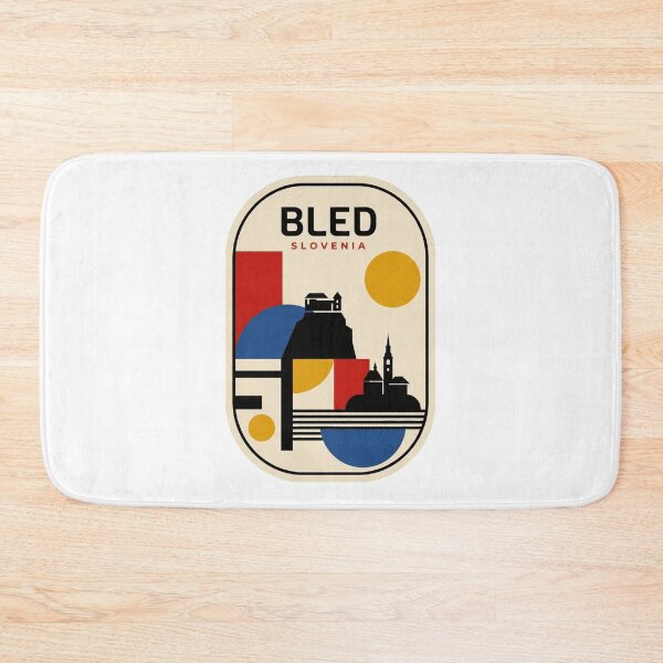 Artikelvorschau, Retro Bled Bauhaus Geometric Skyline entworfen und verkauft von k3rstman1.