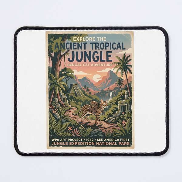 Item preview, Bengal Jungle Explorer designed and sold by PictoVibe.