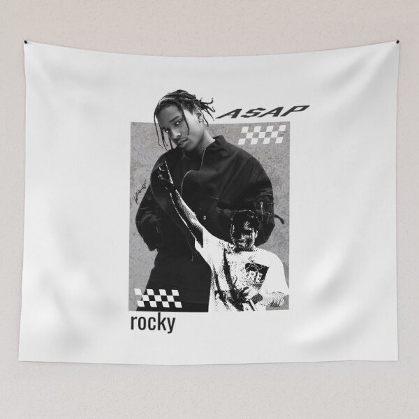 Item preview, ASAP Rocky Fashion Hip Hop Vintage Retro Graphic designed and sold by Mnx6.